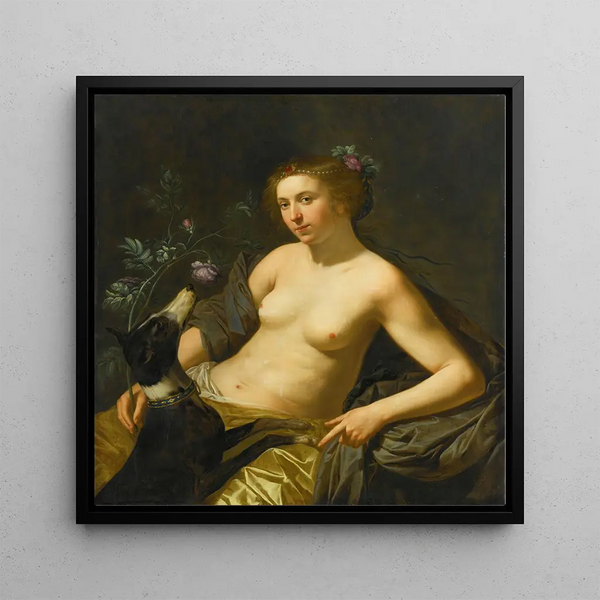 Une allégorie du sens de l'odorat - Jan Van Bijlert