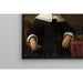 Reproductie van het schilderij Een vrouw die een roos vasthoudt - Rembrandt van Rijn
