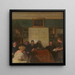 Een feest in de kunstenaar's huis - Julius Paulsen — wandpresentatie van het kunstwerk