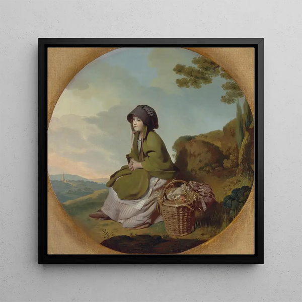 Une fille de marché - Henry Walton