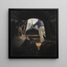 A gondola - Julius Exner — framed artwork on a wall