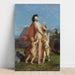 Reproduction of the painting A young nymph teased by putti - Jean-Léon Gérôme