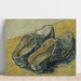 Reproductie van het schilderij Een paar leren klompen - Vincent Van Gogh
