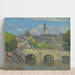 Reproductie van het schilderij Een kleine stad in Spi - Ludovit Cordak