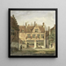 Een straat in Amersfoort - Johannes Jelgerhuis — ingelijst kunstwerk aan de muur