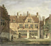 Een straat in Amersfoort - Johannes Jelgerhuis — weergave van het kunstwerk