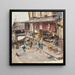 Een straat in Ikao in Japan III - Robert Frederick Blum — ingelijst kunstwerk aan de muur
