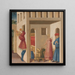 a scene from the legend of Saint Nicholas of Bari - Neri di Bicci — framed artwork on a wall
