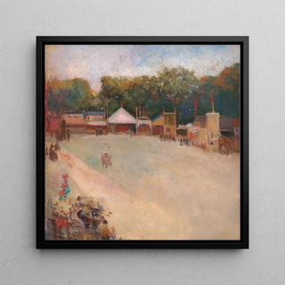 Une soirée d'été à la fête foraine dans le parc aux cerfs au nord de Copenhague - Fridolin Johansen