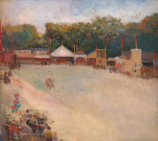 Une soirée d'été à la fête foraine dans le parc aux cerfs au nord de Copenhague - Fridolin Johansen