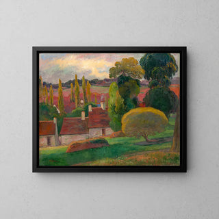 Boerderij in Bretagne van Paul Gauguin