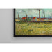 Reproductie van het schilderij Usines à Clichy - Vincent van Gogh