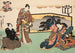 Huit vues figuratives Sugata Hakkei Pl5 - Utagawa Kunisada Toyokuni III — weergave van het kunstwerk