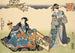 Huit vues figuratives, Sugata Hakkei Pl6 - Utagawa Kunisada Toyokuni III — weergave van het kunstwerk