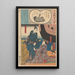 Sutokuin - Utagawa Kunisada Toyokuni III — ingelijst kunstwerk aan de muur