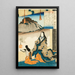 Keizerin Jit Tenn - Utagawa Kuniyoshi — ingelijst kunstwerk aan de muur