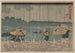 Uitzicht op Oumayagashi - Utagawa Kuniyoshi — weergave van het kunstwerk