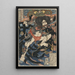 Utagawa Kuniyoshi — ingelijst kunstwerk aan de muur