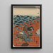 Saga voor Mitsutoki - Utagawa Kuniyoshi — ingelijst kunstwerk aan de muur