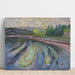 Reproduction of the painting Waves against the Shore - Edvard Munch
