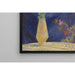 Reproductie van het schilderij Anemonenvaas op blauwe achtergrond - Henri Lebasque