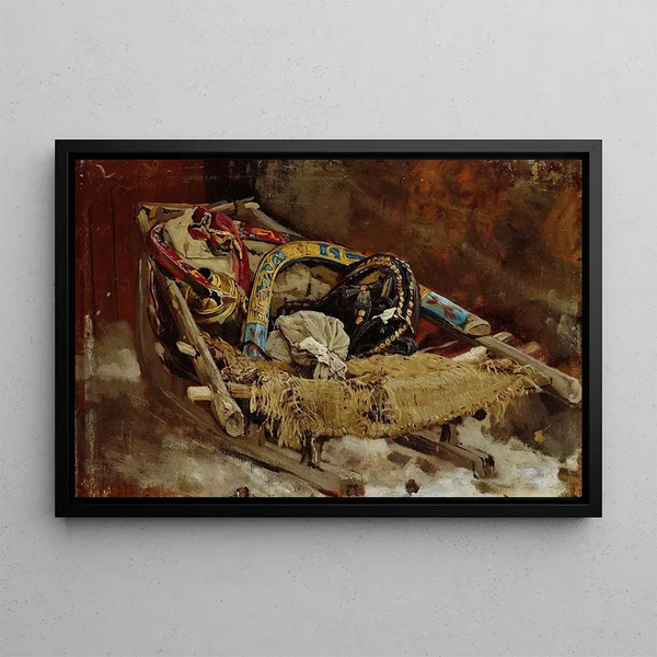 Vasili Maksimovit Maksimov - Sledge Study.webp