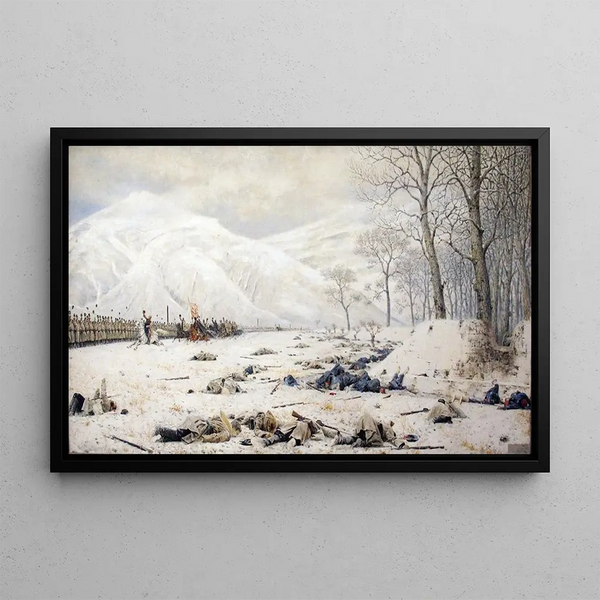 Vasily Vereshchagin - Battlefield at the Shipka.webp