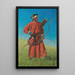 Soldat de Boukhara - Vasily Vereshchagin — framed artwork on a wall