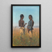 Children of the Solon Tribe - Vasily Vereshchagin — framed artwork on a wall