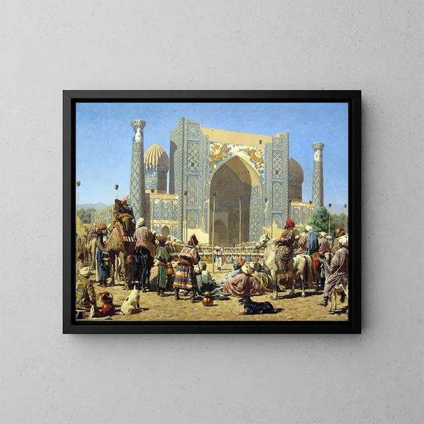Zij zijn triomfantelijk - Vasily Vereshchagin — ingelijst kunstwerk aan de muur