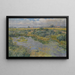 Landschap aan de rivier - Václav Radimský — ingelijst kunstwerk aan de muur