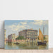 Reproductie van het schilderij van Vendramin Calergi schilderij vanaf het grote kanaal, Venetië - Antonietta Brandeis