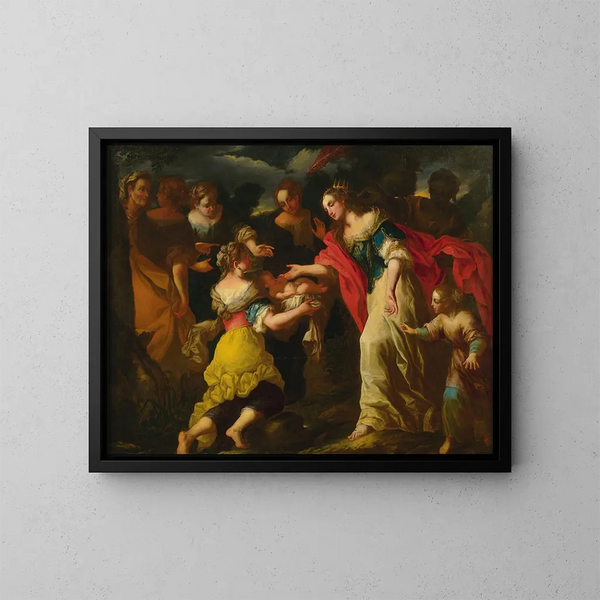 La Présentation - Venetiaanse school — ingelijst kunstwerk aan de muur
