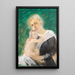 Zelfportret - Venny Soldan-Brofeldt — ingelijst kunstwerk aan de muur