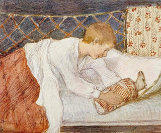 Venny SoldanBrofeldt - Waking Boy and Present.webp
