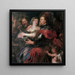 Venus en Mars - Peter Paul Rubens — ingelijst kunstwerk aan de muur