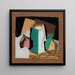 Glas en fruit - Louis Marcoussis — ingelijst kunstwerk aan de muur