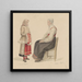 Winterkleding Mora - Adolph Tidemand — ingelijst kunstwerk aan de muur
