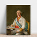 Reproductie van het schilderij Vicente María de Vera de Aragón, hertog van de Roca - Francisco de Goya