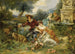 Feestelijke picknick - Vicente García De Paredes — weergave van het kunstwerk