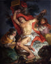 Saint Sebastian cared for by Saint Irene - Vicente López Portaña — artwork view