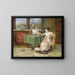 La sonate - Vicente Palmaroli y González — ingelijst kunstwerk aan de muur
