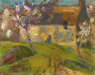 Landschapschilderij - Victor Charreton — weergave van het kunstwerk