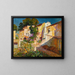 Provençaals dorp - Victor Charreton — ingelijst kunstwerk aan de muur