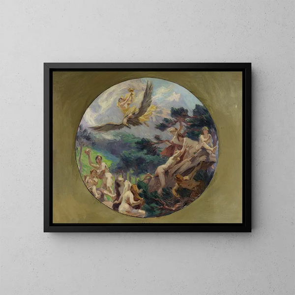 L'Ambroisie - Victor Émile Prouvé — ingelijst kunstwerk aan de muur