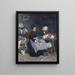 De bloemenverkoper - Victor Gabriel Gilbert — ingelijst kunstwerk aan de muur