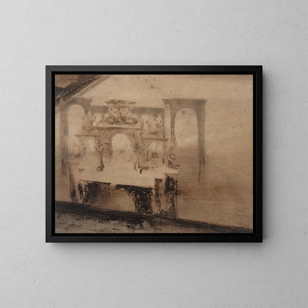 Architectuur van de Renaissance 1847-1850 - Victor Hugo — ingelijst kunstwerk aan de muur
