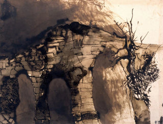 Oud brug - Victor Hugo — weergave van het kunstwerk