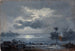 Studie voor de Passage van Humaitá - Victor Meirelles — weergave van het kunstwerk