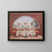 Guslière - Victor Mikhailovich Vasnetsov — ingelijst kunstwerk aan de muur